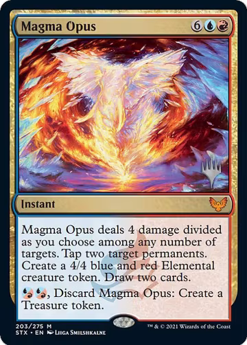Magma Opus (203), Promo Pack: Strixhaven — Magic card price
