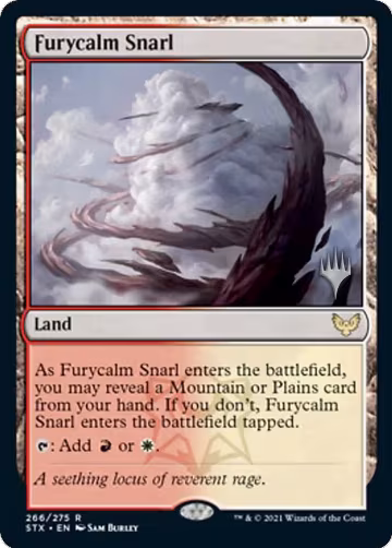 Furycalm Snarl (266), Promo Pack: Strixhaven — Magic card price