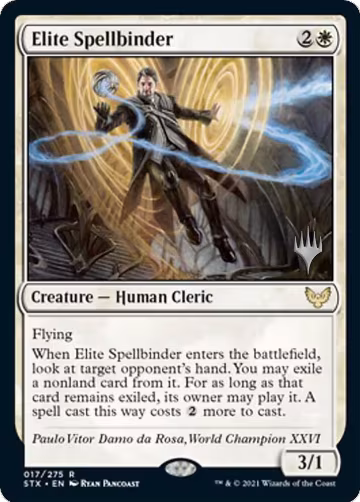 Elite Spellbinder (17), Promo Pack: Strixhaven — Magic card price
