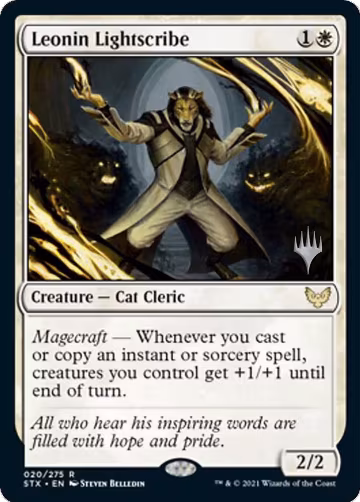 Leonin Lightscribe (20), Promo Pack: Strixhaven — Magic card price