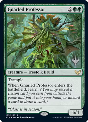 Gnarled Professor (133), Promo Pack: Strixhaven — Magic card price