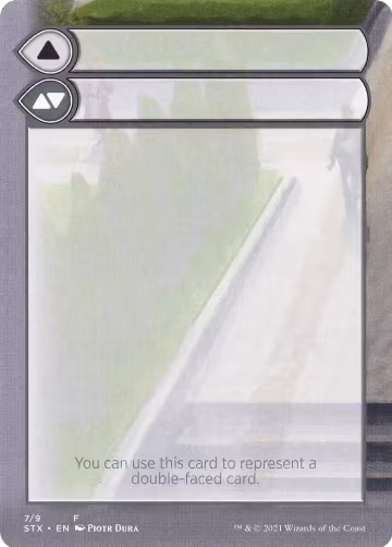 Helper Card - 7/9 (7), Strixhaven: School of Mages — Magic card price