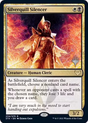 Silverquill Silencer (234), Promo Pack: Strixhaven — Magic card price