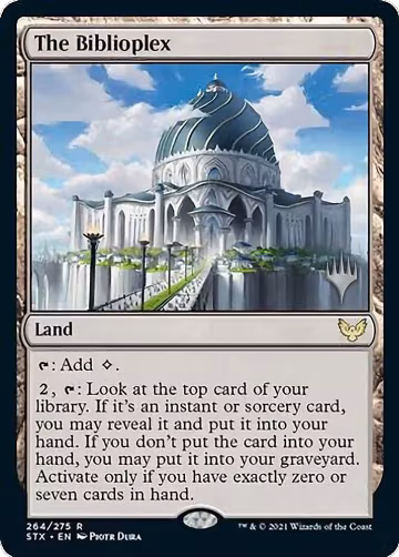 The Biblioplex (264), Promo Pack: Strixhaven — Magic card price