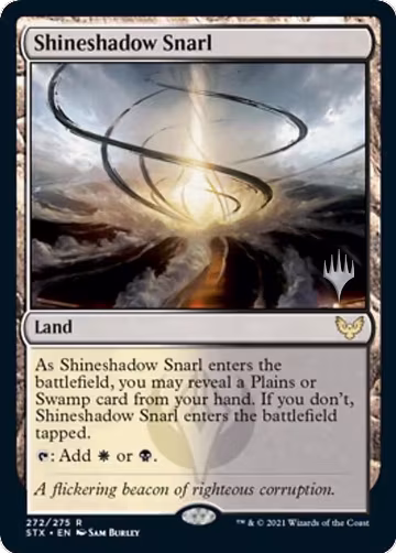 Shineshadow Snarl (272), Promo Pack: Strixhaven — Magic card price
