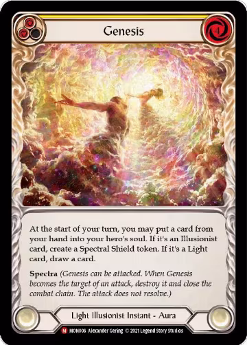 Genesis (MON006), Monarch — Flesh & Blood card price