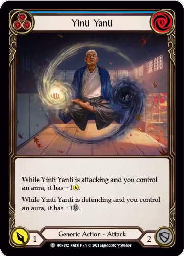 Yinti Yanti (Blue) (MON292), Monarch — Flesh & Blood card price