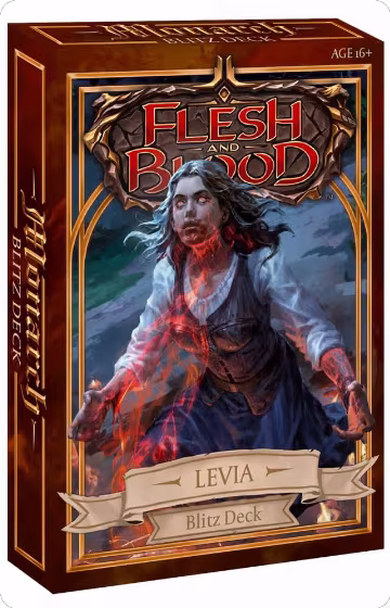 Monarch Blitz Deck - Levia, Blitz Deck: Monarch - Levia — Flesh & Blood sealed product price