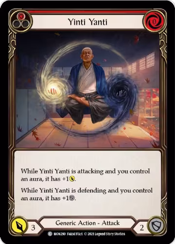 Yinti Yanti (Red) (MON290), Monarch — Flesh & Blood card price