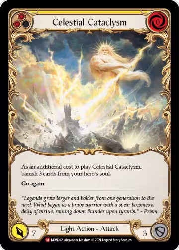 Celestial Cataclysm (MON062), Monarch — Flesh & Blood card price