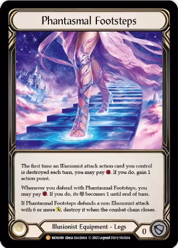 Phantasmal Footsteps (MON089) — card price