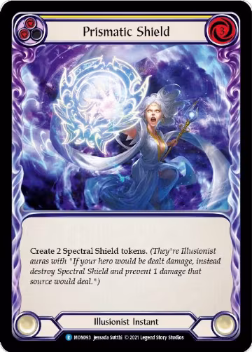 Prismatic Shield (Yellow) (MON093), Monarch — Flesh & Blood card price