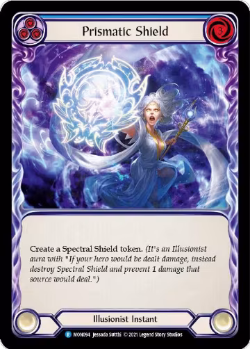 Prismatic Shield (Blue) (MON094), Monarch — Flesh & Blood card price