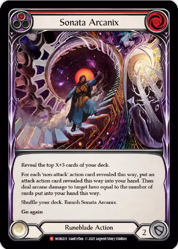 Sonata Arcanix (MON231), Monarch — Flesh & Blood card price