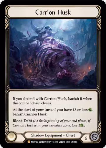Carrion Husk (MON187) — card price