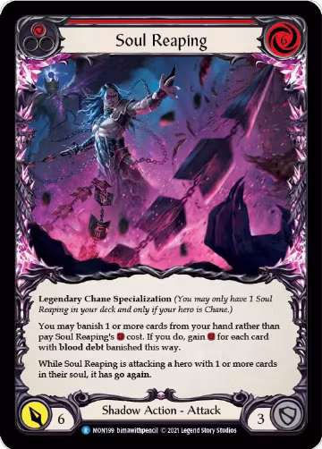 Soul Reaping (MON199), Monarch — Flesh & Blood card price