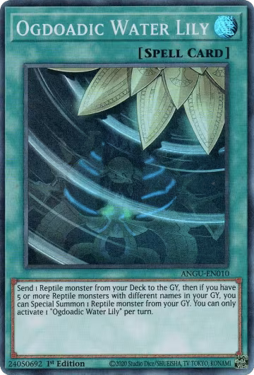 Ogdoadic Water Lily (ANGU-EN010), Ancient Guardians — Yu-Gi-Oh! card price