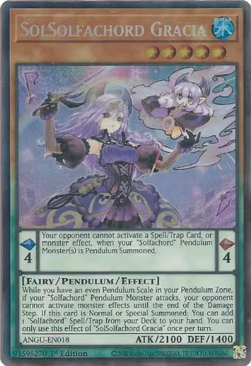 SolSolfachord Gracia (CR) (ANGU-EN018) — card price