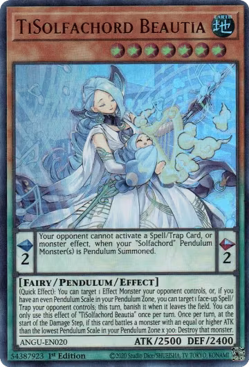 TiSolfachord Beautia (ANGU-EN020), Ancient Guardians — Yu-Gi-Oh! card price