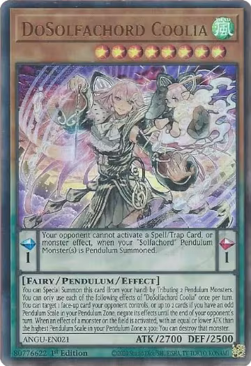 DoSolfachord Coolia (ANGU-EN021), Ancient Guardians — Yu-Gi-Oh! card price