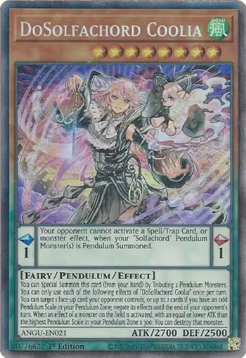 DoSolfachord Coolia (CR) (ANGU-EN021), Ancient Guardians — Yu-Gi-Oh! card price