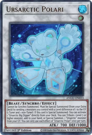 Ursarctic Polari (ANGU-EN033), Ancient Guardians — Yu-Gi-Oh! card price