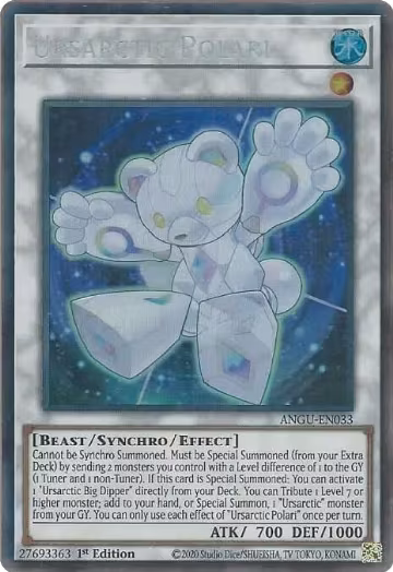 Ursarctic Polari (CR) (ANGU-EN033), Ancient Guardians — Yu-Gi-Oh! card price