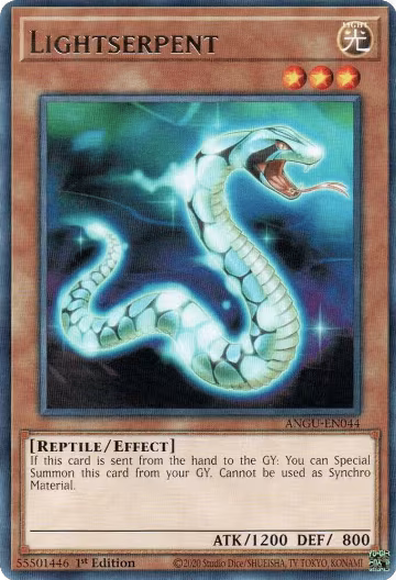 Lightserpent (ANGU-EN044), Ancient Guardians — Yu-Gi-Oh! card price