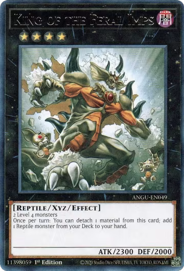 King of the Feral Imps (ANGU-EN049), Ancient Guardians — Yu-Gi-Oh! card price