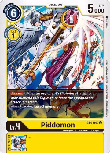 Piddomon (BT4-042 C), Great Legend — Digimon card price