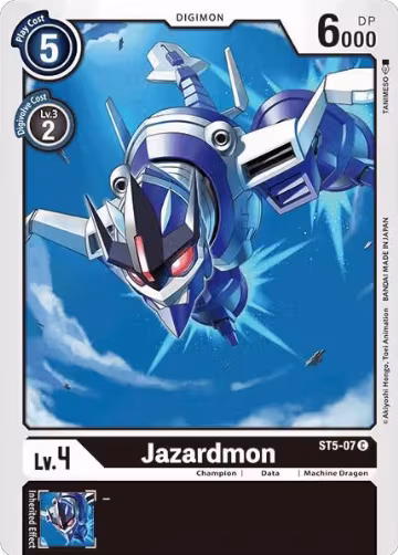 Jazardmon (ST5-07 C), Starter Deck 05: Machine Black — Digimon card price