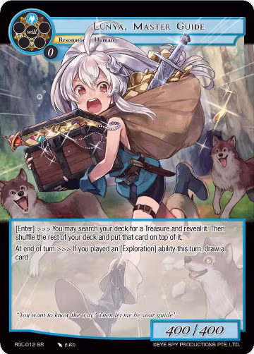 Lunya, Master Guide (ROL-012), Rebirth of Legend — Force of Will card price