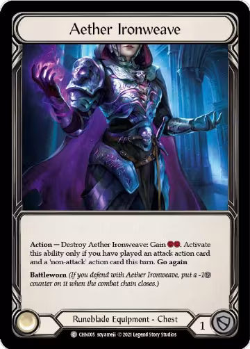 Aether Ironweave (CHN005) — card price