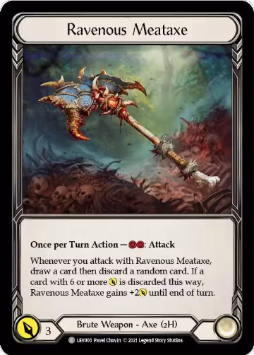 Ravenous Meataxe (LEV003) — card price
