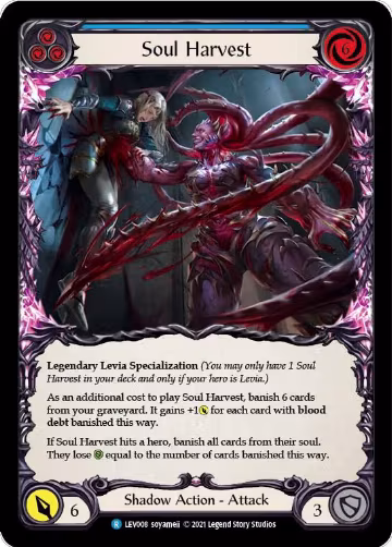 Soul Harvest (LEV008), Blitz Deck: Monarch - Levia — Flesh & Blood card price