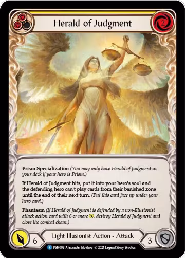 Herald of Judgment (PSM008) — card price