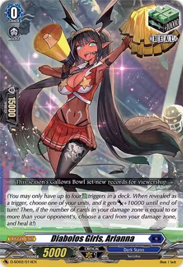 Diabolos Girls, Arianna (D-SD02/014EN) — card price
