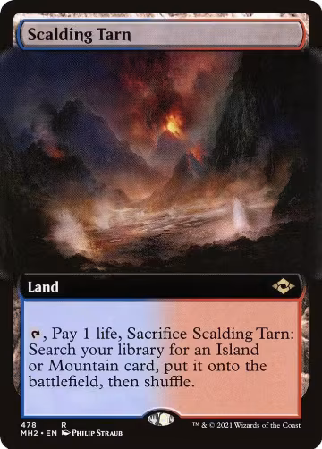 Scalding Tarn (Extended Art) (478), Modern Horizons 2 — Magic card price