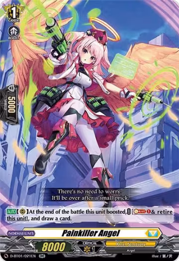 Painkiller Angel (D-BT01/021EN), D-BT01: Genesis of the Five Greats — Vanguard card price