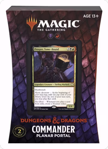 Adventures in the Forgotten Realms - Planar Portal Commander Deck, Commander: Adventures in the Forgotten Realms — Magic sealed product price