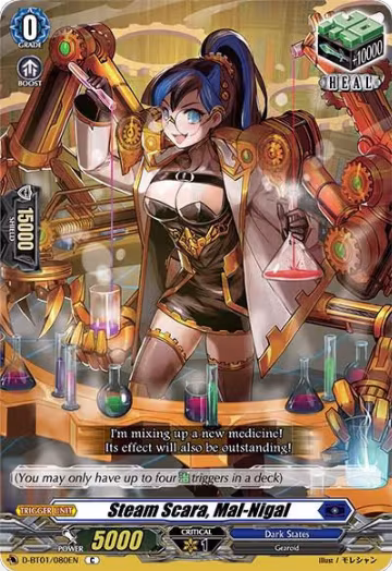 Steam Scara, Mal-Nigal (D-BT01/080EN), D-BT01: Genesis of the Five Greats — Vanguard card price