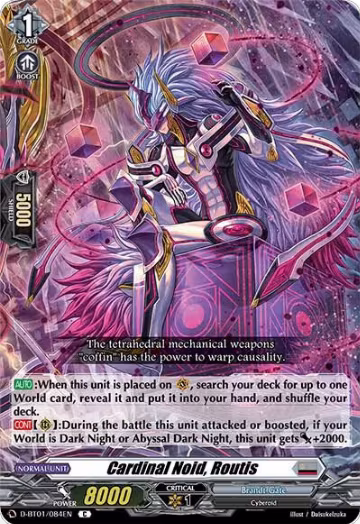Cardinal Noid, Routis (D-BT01/084EN), D-BT01: Genesis of the Five Greats — Vanguard card price