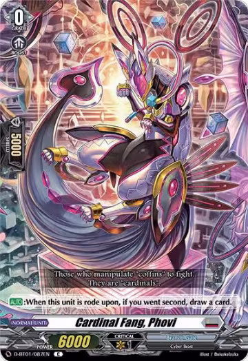 Cardinal Fang, Phovi (D-BT01/087EN), D-BT01: Genesis of the Five Greats — Vanguard card price