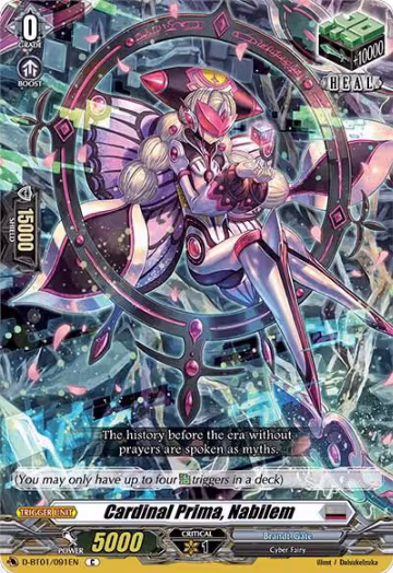 Cardinal Prima, Nabilem (D-BT01/091EN), D-BT01: Genesis of the Five Greats — Vanguard card price