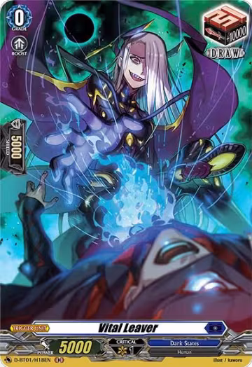 Vital Leaver (Holo) (D-BT01/H18EN), D-BT01: Genesis of the Five Greats — Vanguard card price