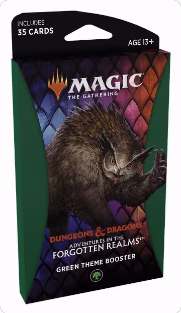 Adventures in the Forgotten Realms - Theme Booster [Green], Adventures in the Forgotten Realms — Magic sealed product price