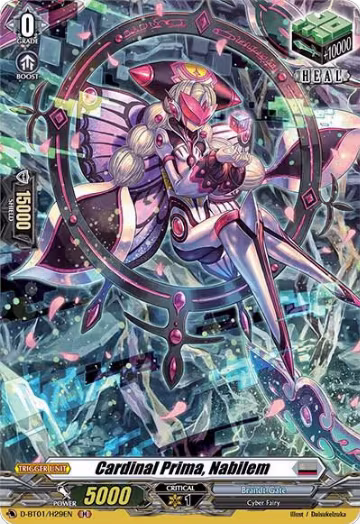 Cardinal Prima, Nabilem (Holo) (D-BT01/H29EN), D-BT01: Genesis of the Five Greats — Vanguard card price