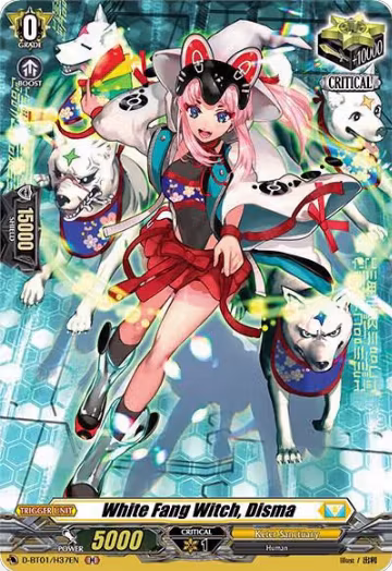 White Fang Witch, Disma (Holo) (D-BT01/H37EN), D-BT01: Genesis of the Five Greats — Vanguard card price