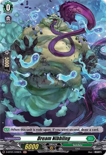 Dream Nibbling (Holo) (D-BT01/H46EN), D-BT01: Genesis of the Five Greats — Vanguard card price