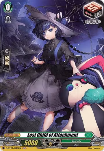 Lost Child of Attachment (Holo) (D-BT01/H48EN), D-BT01: Genesis of the Five Greats — Vanguard card price